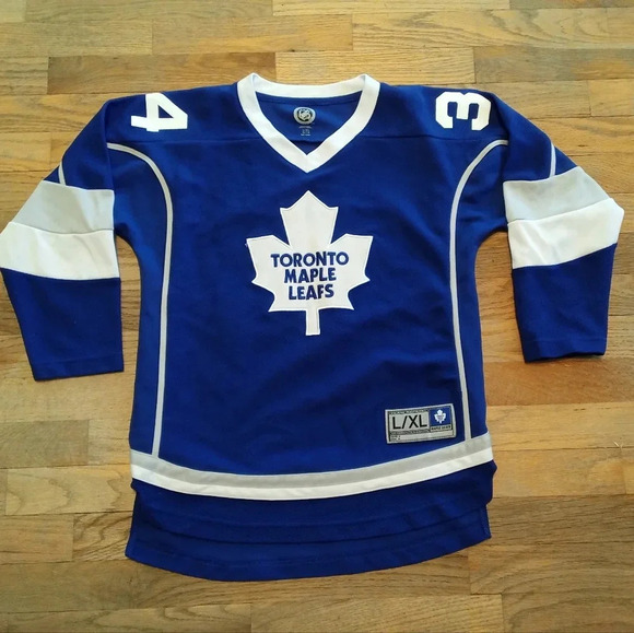Auston Matthews #34 Toronto Maple Leafs Jersey YOUTH Large / XL - Picture 6 of 6